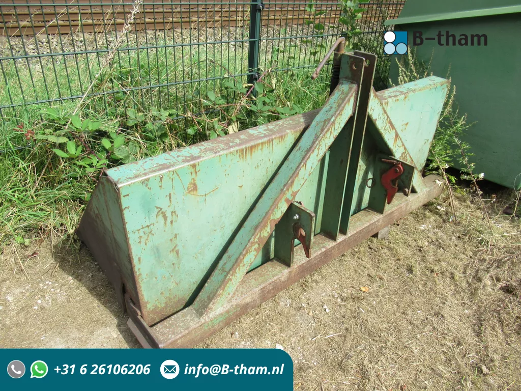 Grondbakje tbv Trekker 3-PT hef Kantelbaar