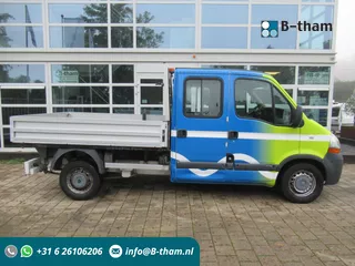 Renault Master T28 2.5 dCi L2 AIRCO Dubbelcabine DOKA