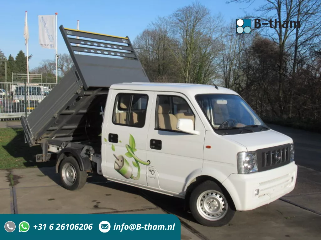 DFSK Cityhopper 3-Z. Kipper Dubbelcabine Elektrisch