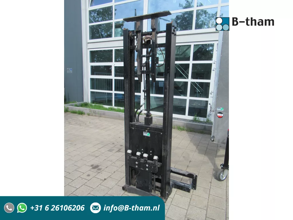 Terberg Zij-belading Mini Container + opvangbak