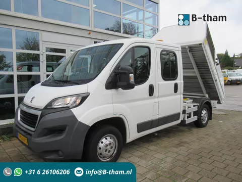 Peugeot Boxer 335 2.0 HDI 96KW L2 DOKA Dubbelcabine Kipper Veegvuil Tipper