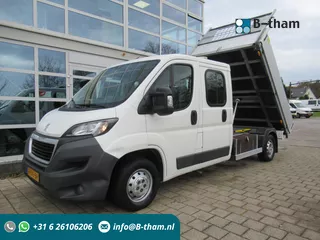 Peugeot Boxer 335 2.0 HDI L3 AIRCO DOKA Dubbelcabine Kipper