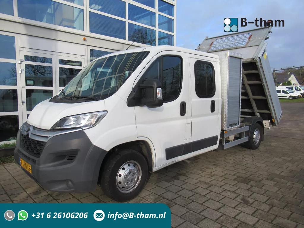 Citro&euml;n Jumper 35 2.0 HDI L3 DOKA Dubbelcabine Kipper Tipper