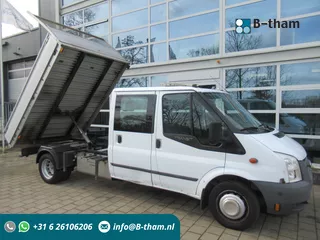 Ford Transit 350 2.3i Benzine 107KW + CNG DOKA Kipper Dubbelcabine