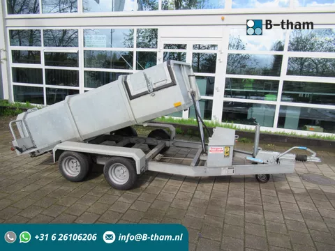 ESVE E.s.v.e AWK 2000 Kipper Gesloten Vloeistof Container Slib Kolk