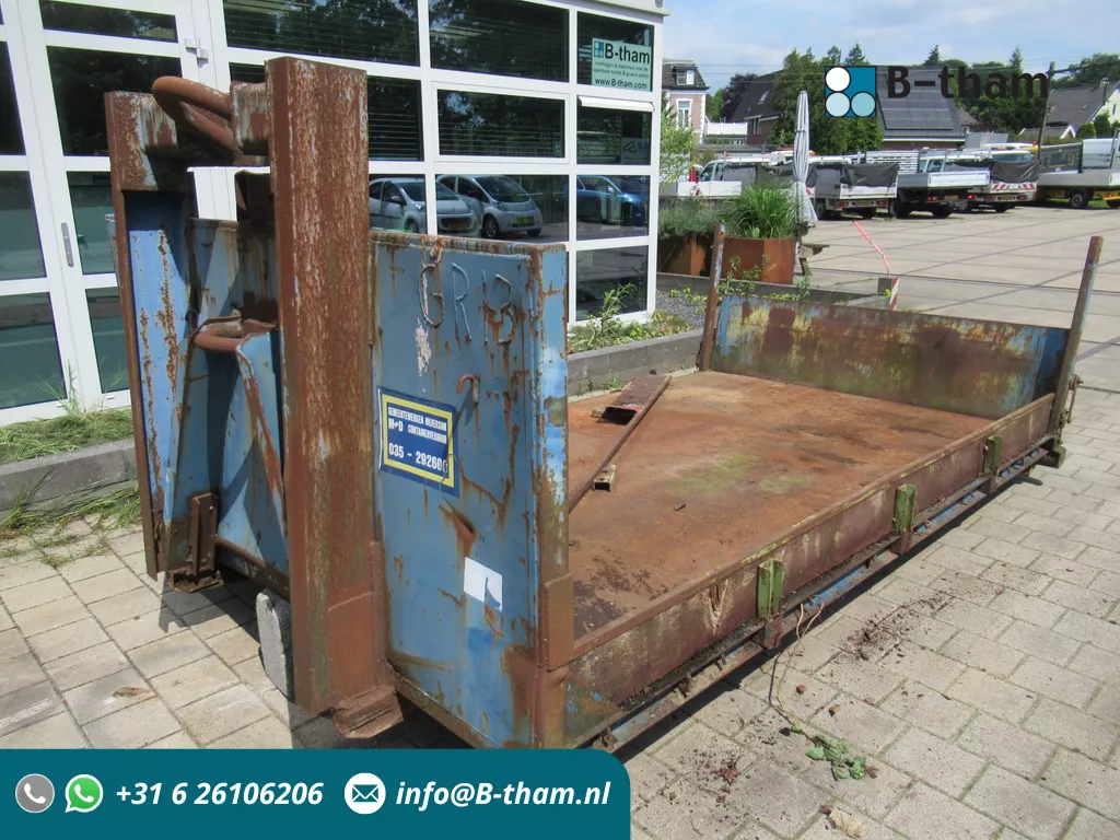 Leebur Haakarm Oprij-plateau 3,5 x 2 m.