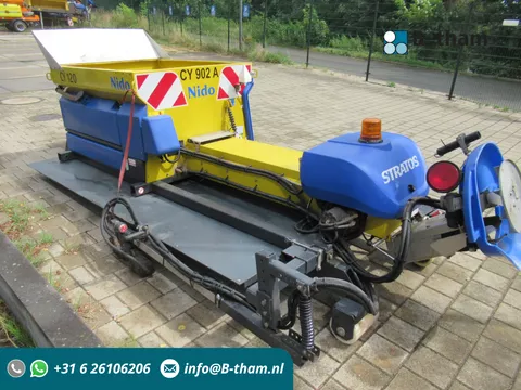 NIDO STRATOS B08L-27 PCLN-350 0,8M3 + 350L ROTO-power Hook Haak Salzstreuer Saltspreader