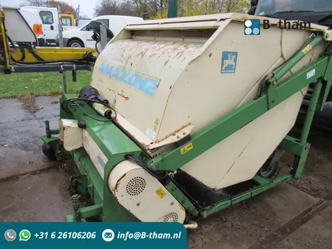 Amazone GHS 180 Verticuteer, Klepel, Zuig opraap combinatie