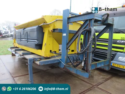 NIDO Schmidt STRATOS B40-36 PALN450 4M3 + 2.200L Salzstreuer Salt Spreader