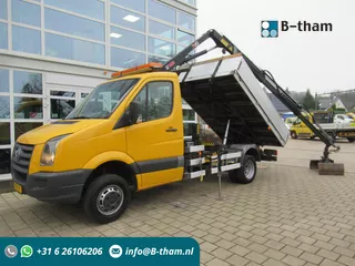 Volkswagen Crafter 50 2.5TDI 80KW HIAB 033 B-2 + Kipper Tipper