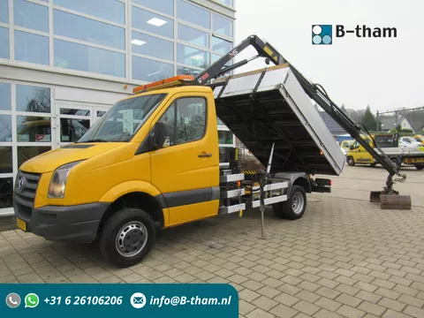 Volkswagen Crafter 50 2.5TDI 80KW HIAB 033 B-2 + Kipper Tipper