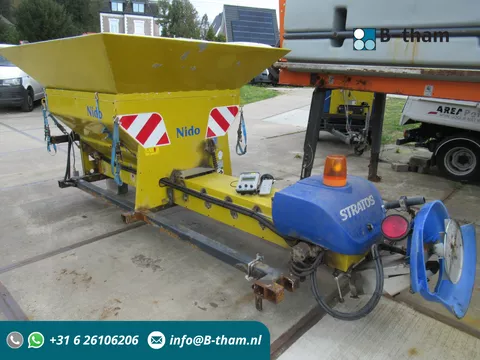 NIDO Stratos B11K-27 VCX350 1,1 M3 + Extra HYDRO Salzstreuer / Saltspreader