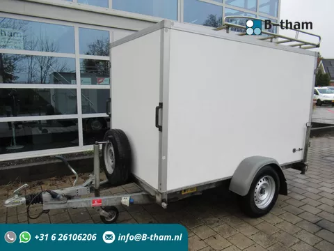 Hapert EA R + Osmoworks 1000L Telewash Gesloten aanhanger