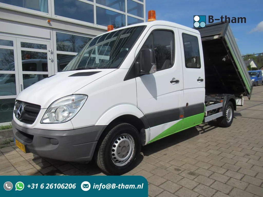 Mercedes-Benz Sprinter 310 2.2 CDI 366 DOKA Dubbelcabine 3-Z./S./W. Kipper Tipper