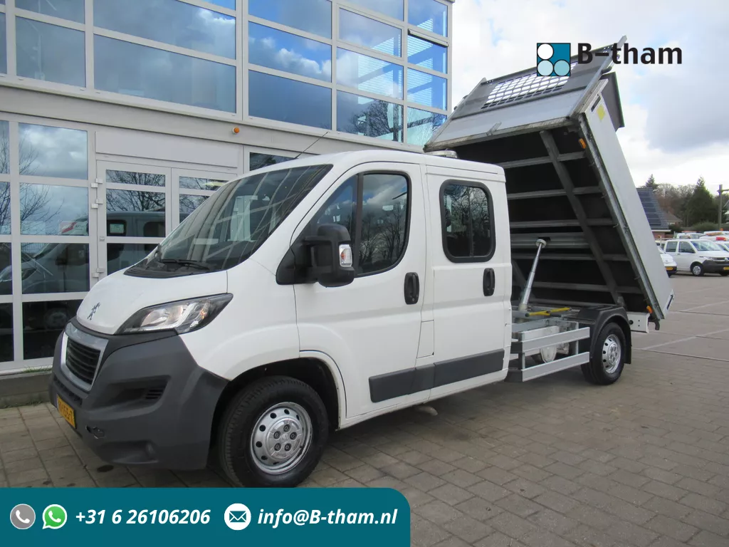 Peugeot Boxer 335 2.2 HDI 96KW L3 XR DOKA Dubbelcabine Kipper Tipper