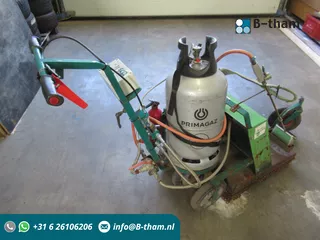 ECO Flame P18 Onkruidbrander Professioneel op wielen