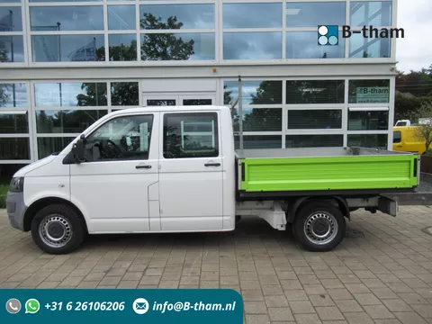Volkswagen Transporter T5 2.0 T5 2.0 TDI 75KW L2 DOKA Dubbelcabine PickUp TDI 75KW L2 DOKA Dubbelcabine PickUp