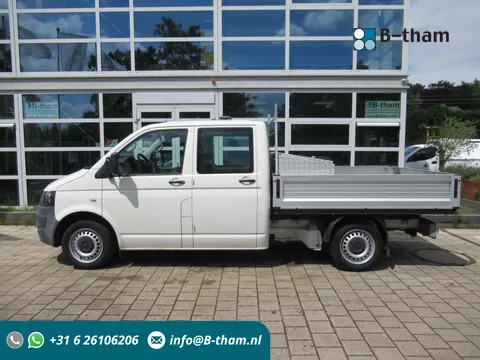 Volkswagen Transporter T5 2.0i 85KW CNG - Benzine L2H1 DOKA Dubbelcabine