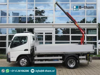 FUSO Canter 6S15 NIDO Hydro Winterdienst Maxilift Kraan