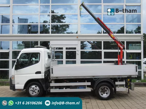 FUSO Canter 6S15 NIDO Hydro Winterdienst Maxilift Kraan