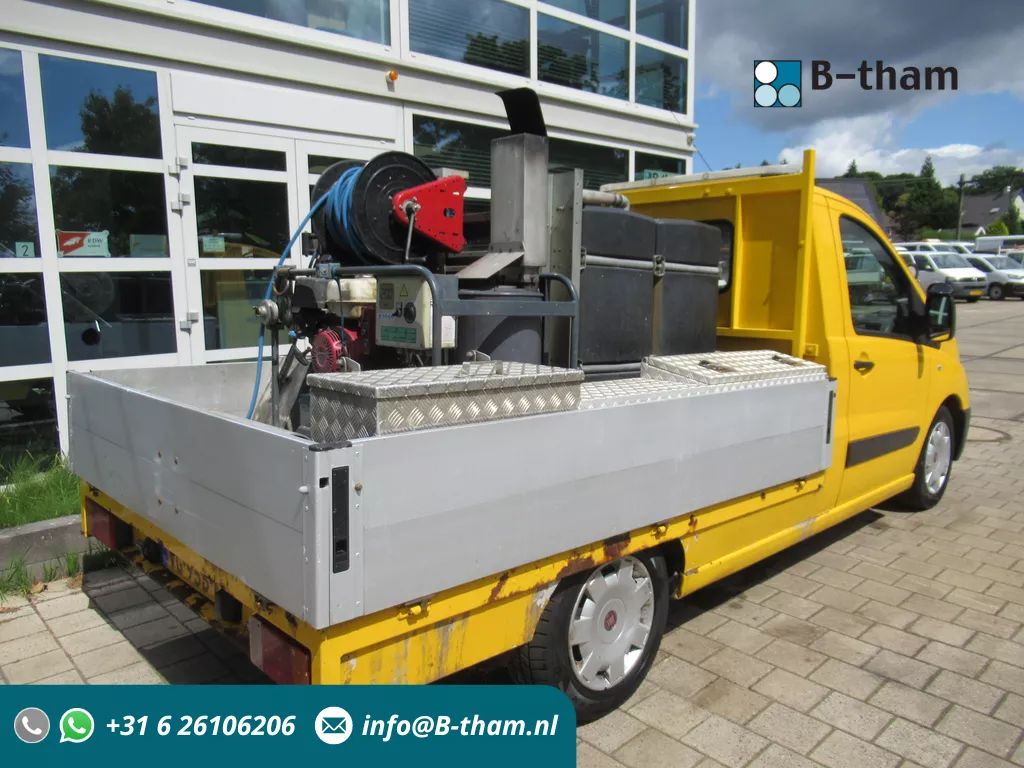 Fiat Scudo 10 2.0 MJ LH1 PICKUP + RIONED HD Unit Stoomcleaner