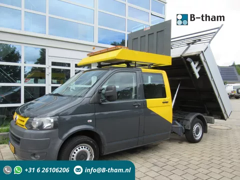 Volkswagen Transporter T5 2.0 TDI 75KW L2H1 DOKA dubbelcabine Kipper Actiebord
