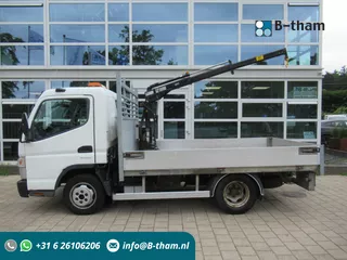 Mitsubishi Canter 3C13 3.0 DI 250 + HIAB 008T-1 Kraan, GEARBOX BROKEN